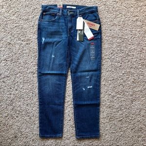 Levi - boyfriend jeans - TENCEL - blue - 27